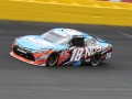 May 26, 2018: Monster Energy NASCAR Cup Series driver Kyle Busch (18) races off turn four during the Alsco 300. Concord, NC  Jonathan Huff/CSM