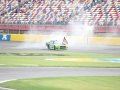 May 26, 2018: Brad Keselowski (2) celebrates winning the Alsco 300. Concord, NC  Jonathan Huff/CSM