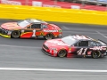 May 27, 2018: Monster Energy NASCAR Cup Series drivers Kurt Busch (41) and Jamie McMurray (1) race for position off of turn four during the Coca-Cola 600 in Concord, NC.  Jonathan Huff/CSM