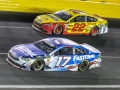 May 27, 2018: Monster Energy NASCAR Cup Series drivers Ricky Stenhouse Jr. (17) and Joey Logano (22) race off of turn four during the Coca-Cola 600 in Concord, NC.  Jonathan Huff/CSM