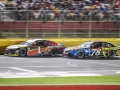 May 27, 2018: Monster Energy NASCAR Cup Series drivers Martin Truex Jr. (78) and Jamie McMurray (1) race race side by side down the front stretch during the Coca-Cola 600 in Concord, NC.  Jonathan Huff/CSM