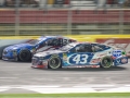 May 27, 2018: Monster Energy NASCAR Cup Series drivers Darrell Wallace Jr. (43) and Matt Kenseth (6) race race side by side down the front stretch during the Coca-Cola 600 in Concord, NC.  Jonathan Huff/CSM