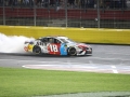 May 27, 2018: Monster Energy NASCAR Cup Series driver Kyle Busch (18) wins the Coca-Cola 600 in Concord, NC.  Jonathan Huff/CSM