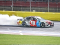 May 27, 2018: Monster Energy NASCAR Cup Series driver Kyle Busch (18) wins the Coca-Cola 600 in Concord, NC.  Jonathan Huff/CSM