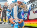 May 27, 2018: Monster Energy NASCAR Cup Series driver Ryan Blaney (12) prepares to get in his car for the Coca-Cola 600 in Concord, NC.  Jonathan Huff/CSM