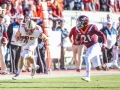 November 3, 2018: Boston College Eagles tight end Korab Idrizi (85) catches the ball for a Boston College first down during NCAA football action between the Boston College Eagles and the Virginia Tech Hokies at Lane Stadium in Blacksburg, VA. Jonathan Huff/CSM