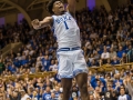 December 28, 2019: Duke Blue Devils center Vernon Carey Jr. (1) dunks after stealing the ball in the first-half of NCAA basketball action between the Brown Bears and the Duke University Blue Devils at Cameron Indoor Stadium Durham, NC. Jonathan Huff/CSM