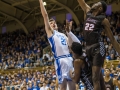 December 28, 2019: Duke Blue Devils forward Matthew Hurt (21) goes up for a jumpshot during NCAA basketball action between the Brown Bears and the Duke University Blue Devils at Cameron Indoor Stadium Durham, NC. Jonathan Huff/CSM