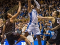 December 28, 2019: Duke Blue Devils forward Wendell Moore Jr. (0) goes up for a layup during NCAA basketball action between the Brown Bears and the Duke University Blue Devils at Cameron Indoor Stadium Durham, NC. Jonathan Huff/CSM