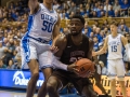 December 28, 2019: Brown Bears forward Tamenang Choh (25) looks for an open shot during NCAA basketball action between the Brown Bears and the Duke University Blue Devils at Cameron Indoor Stadium Durham, NC. Jonathan Huff/CSM