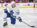 December 11, 2018: Toronto Maple Leafs defenseman Ron Hainsey (2) takes a knee between plays during the NHL game between the Toronto Maple Leafs and the Carolina Hurricanes at PNC Arena in Raleigh, NC. Jonathan Huff/CSM