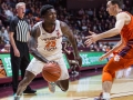 January 4, 2020: Virginia Tech Hokies guard Tyrece Radford (23) drives the ball from the three point line during NCAA basketball action between the Clemson Tigers and the Virginia Tech Hokies at Cassell Coliseum Blacksburg, VA. Jonathan Huff/CSM
