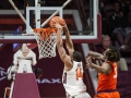 January 4, 2020: Virginia Tech Hokies forward P.J. Horne (14) dunks the ball during NCAA basketball action between the Clemson Tigers and the Virginia Tech Hokies at Cassell Coliseum Blacksburg, VA. Jonathan Huff/CSM