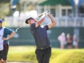 May 7, 2018: Kelly Kraft watches his first shot from the tee box on the 18th hole during the third round of A Military Tribute at The Greenbrier in White Sulphur Springs, WV. Jonathan Huff/CSM