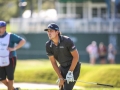 May 7, 2018: Kelly Kraft reacts to his first shot from the tee box on the 18th hole during the third round of A Military Tribute at The Greenbrier in White Sulphur Springs, WV. Jonathan Huff/CSM