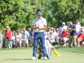 May 8, 2018: Kevin Na prepares for a par putt on the 12th green. Kevin Na wins the A Military Tribute at The Greenbrier finishing 19 under par in White Sulphur Springs, WV. Jonathan Huff/CSM