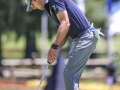May 8, 2018: Lanto Griffin putts on the 12th green during the final round of A Military Tribute at The Greenbrier in White Sulphur Springs, WV. Jonathan Huff/CSM