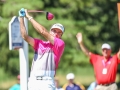 May 8, 2018: Bubba Watson watches his drive from the 11th tee box during the final round of A Military Tribute at The Greenbrier in White Sulphur Springs, WV. Jonathan Huff/CSM