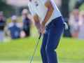 May 8, 2018: Kevin Na putts for birdie on the 10th green. Kevin Na wins the A Military Tribute at The Greenbrier finishing 19 under par in White Sulphur Springs, WV. Jonathan Huff/CSM