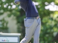 May 8, 2018: Lanto Griffin drives his ball from the 16th tee box during the final round of A Military Tribute at The Greenbrier in White Sulphur Springs, WV. Jonathan Huff/CSM