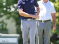 May 8, 2018: Lanto Griffin and Phil Mickelson watch Griffin's drive from the 16th tee box during the final round of A Military Tribute at The Greenbrier in White Sulphur Springs, WV. Jonathan Huff/CSM