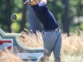 May 8, 2018: Lanto Griffin watches his drive from the 17th tee box during the final round of A Military Tribute at The Greenbrier in White Sulphur Springs, WV. Jonathan Huff/CSM