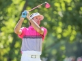 May 8, 2018: Bubba Watson watches his drive from the 16th tee box during the final round of A Military Tribute at The Greenbrier in White Sulphur Springs, WV. Jonathan Huff/CSM