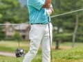 May 5, 2018: Anirban Lahiri watches his drive on the 8th hole during the opening round of A Military Tribute at The Greenbrier in White Sulphur Springs, WV. Jonathan Huff/CSM