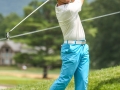 May 5, 2018: Martin Piller watches his drive on the 8th hole during the opening round of A Military Tribute at The Greenbrier in White Sulphur Springs, WV. Jonathan Huff/CSM