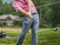 May 5, 2018: David Hearn drives his ball from the 8th tee during the opening round of A Military Tribute at The Greenbrier in White Sulphur Springs, WV. Jonathan Huff/CSM