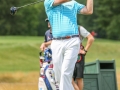 May 5, 2018: Brandt Snedeker watches his drive on the 11th hole during the opening round of A Military Tribute at The Greenbrier in White Sulphur Springs, WV. Jonathan Huff/CSM