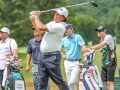 May 5, 2018: Phil Mickelson watches his drive on the 11th hole during the opening round of A Military Tribute at The Greenbrier in White Sulphur Springs, WV. Jonathan Huff/CSM