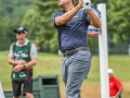May 5, 2018: Kevin Kisner watches his drive on the 11th hole during the opening round of A Military Tribute at The Greenbrier in White Sulphur Springs, WV. Jonathan Huff/CSM