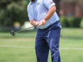 May 5, 2018: Brendon de Jonge watches his putt on the 10th green during the opening round of A Military Tribute at The Greenbrier in White Sulphur Springs, WV. Jonathan Huff/CSM