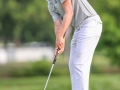 May 5, 2018: Webb Simpson attempts a birdie putt on the 17th green during the opening round of A Military Tribute at The Greenbrier in White Sulphur Springs, WV. Jonathan Huff/CSM