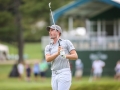 May 5, 2018: Webb Simpson hits his tee shot on the 18th hole during the opening round of A Military Tribute at The Greenbrier in White Sulphur Springs, WV. Jonathan Huff/CSM