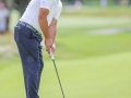 May 5, 2018: Phil Mickelson watches his putt on the 10th hole during the opening round of A Military Tribute at The Greenbrier in White Sulphur Springs, WV. Jonathan Huff/CSM