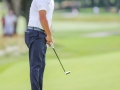 May 5, 2018: Phil Mickelson watches his putt on the 10th hole during the opening round of A Military Tribute at The Greenbrier in White Sulphur Springs, WV. Jonathan Huff/CSM
