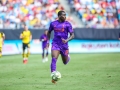 July 22, 2018: Liverpool midfielder Sheyi Ojo (54) dribbles into Dortmund territory during International Champions Cup action between the Liverpool FC vs Borussia Dortmund in Charlotte, NC. Jonathan Huff/CSM