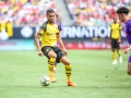 July 22, 2018: during International Champions Cup action between the Liverpool FC vs Borussia Dortmund in Charlotte, NC. Jonathan Huff/CSM
