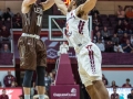 November 16, 2019: Lehigh Mountain Hawks guard Jordan Cohen (11) shoots a jumpshot in the second half of NCAA basketball action between the Lehigh University Mountain Hawks and the Virginia Tech Hokies at Cassell Coliseum Blacksburg, VA.  Jonathan Huff/CSM