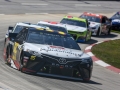 March 24, 2019: Monster Energy NASCAR Cup Series driver Matt DiBenedetto (95) drives off turn two during the STP 500 in Ridgeway, VA. Jonathan Huff/CSM
