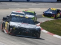 March 24, 2019: Monster Energy NASCAR Cup Series driver Matt DiBenedetto (95) drives off turn two during the STP 500 in Ridgeway, VA. Jonathan Huff/CSM