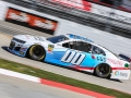 March 24, 2019: Monster Energy NASCAR Cup Series driver Landon Cassill (00) drives in turn three during the STP 500 in Ridgeway, VA. Jonathan Huff/CSM