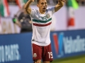 June 23, 2019: Mexico defender Fernando Navarro (19) throws the ball in during the CONCACAF Gold Cup soccer match between Martinique  and Mexico held at Bank of America Stadium in Charlotte, NC. Jonathan Huff/CSM