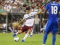 June 23, 2019: Mexico forward Raul Jimenez (9) takes a shot on goal during the CONCACAF Gold Cup soccer match between Martinique  and Mexico held at Bank of America Stadium in Charlotte, NC. Jonathan Huff/CSM