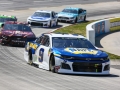 March 24, 2019: Monster Energy NASCAR Cup Series driver Chase Elliott (9) drives off turn two during the STP 500 in Ridgeway, VA. Jonathan Huff/CSM