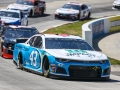 March 24, 2019: Monster Energy NASCAR Cup Series driver Darrell Wallace Jr. (43) drives off turn two during the STP 500 in Ridgeway, VA. Jonathan Huff/CSM