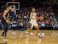December  29, 2019: Virginia Cavaliers guard Kihei Clark (0) looks for an opening in the Navy defense during NCAA basketball action between the Navy Midshipmen and the Virginia Cavaliers at John Paul Jones Arena Charlottesville, VA. Jonathan Huff/CSM