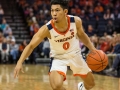 December  29, 2019: Virginia Cavaliers guard Kihei Clark (0) drives into the lane during NCAA basketball action between the Navy Midshipmen and the Virginia Cavaliers at John Paul Jones Arena Charlottesville, VA. Jonathan Huff/CSM